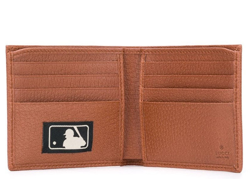 Gucci Wallet SF Giants Patch Beige/Brick Red