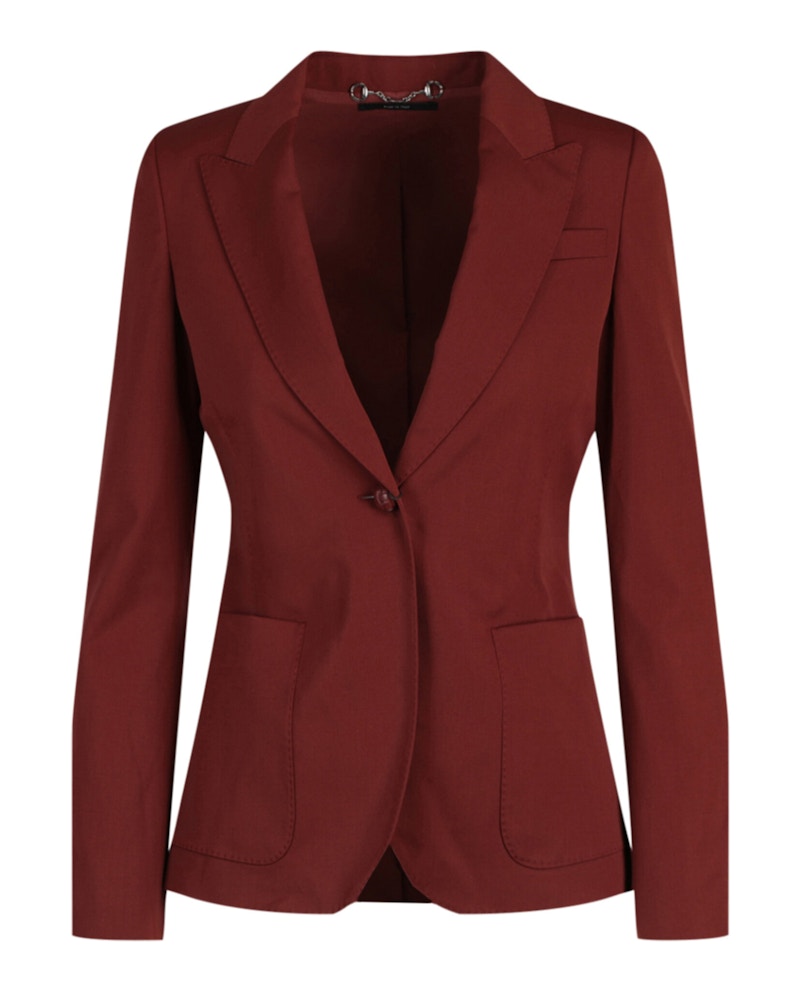 Gucci Wool Blend Blazer Roasted Sand