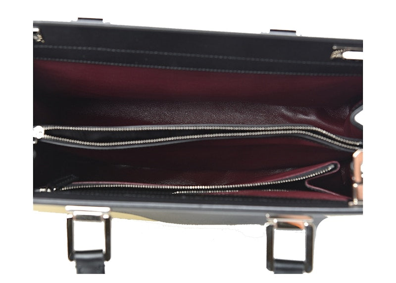 Gucci Zumi Top Handle Medium Black/Yellow
