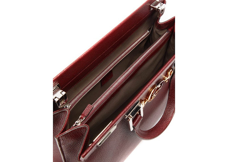 Gucci Zumi Top Handle Medium Burgundy
