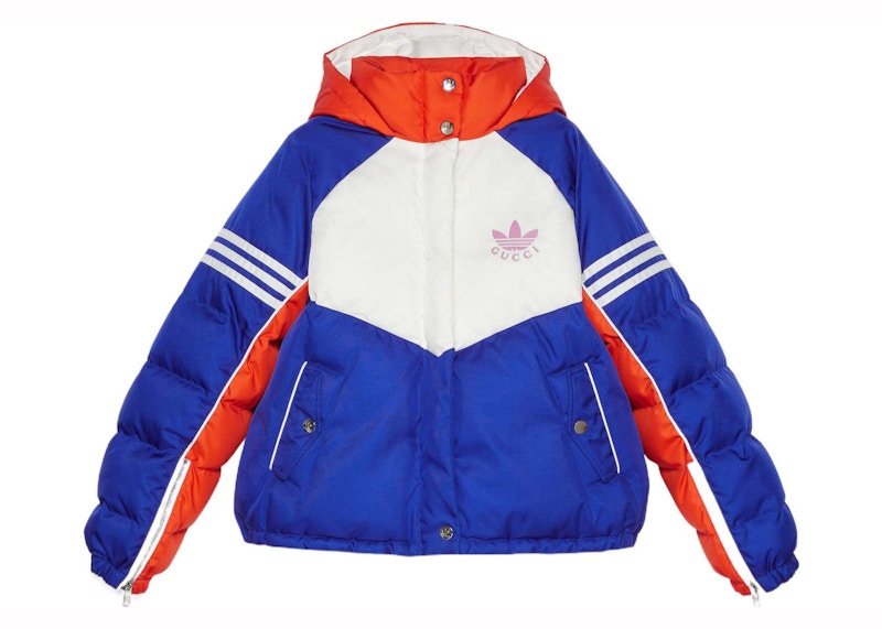 Gucci x adidas Jacket Blue/White/Orange
