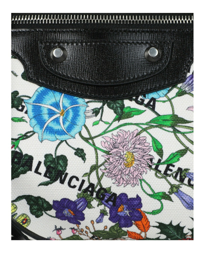 Gucci x Balenciaga Large Flora City Bag Multi