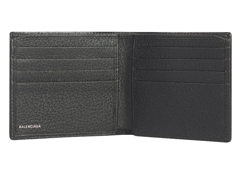 Gucci x Balenciaga The Hacker Project Bi-Fold Wallet Black
