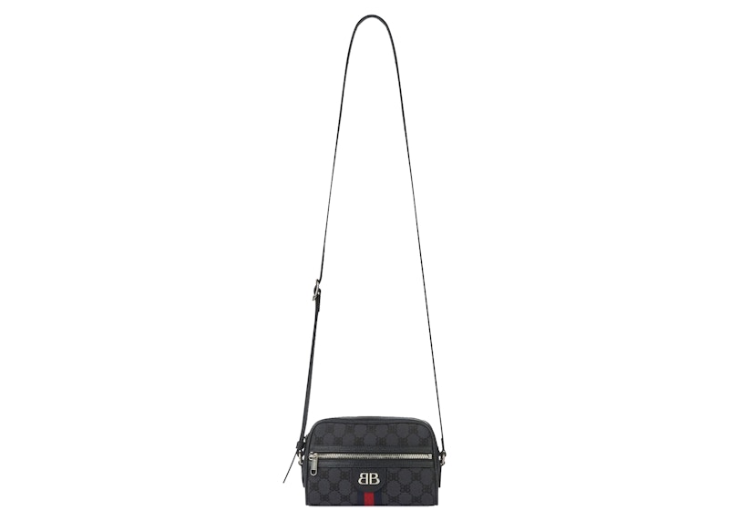 Gucci x Balenciaga The Hacker Project Camera Bag Black