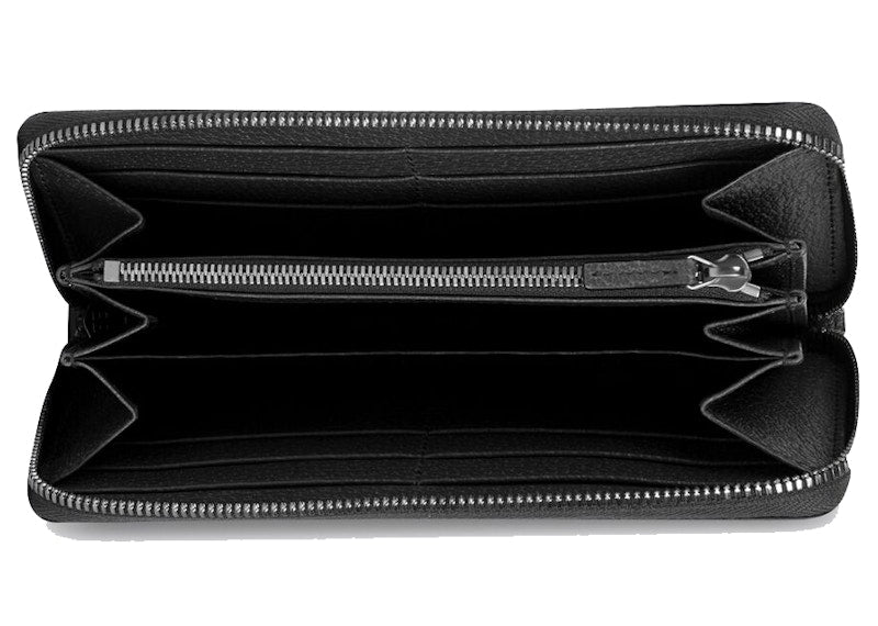 Gucci x Balenciaga The Hacker Project Continental Zip Wallet Black