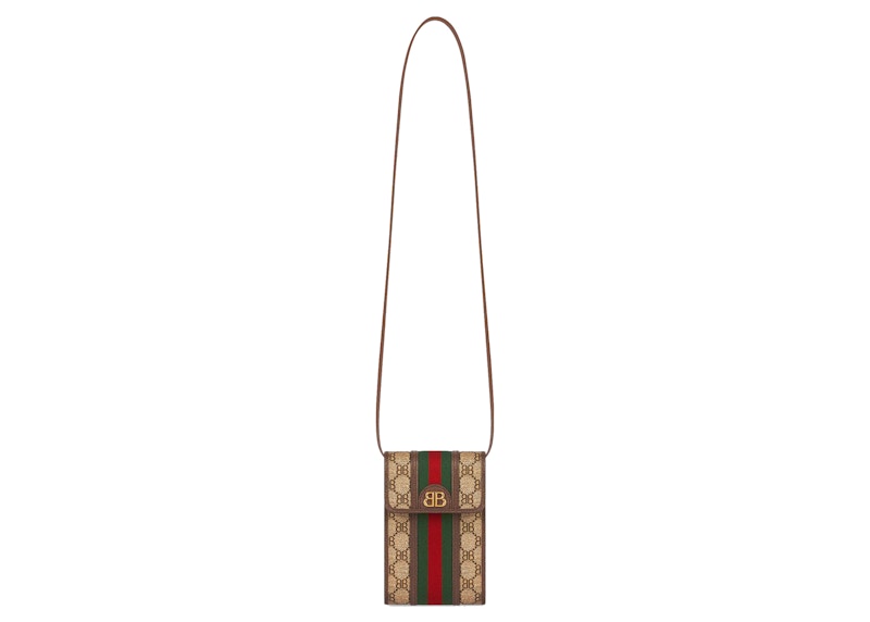 Gucci x Balenciaga The Hacker Project Phone Bag Beige