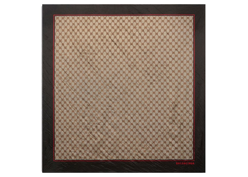 Gucci x Balenciaga The Hacker Project Scarf Beige