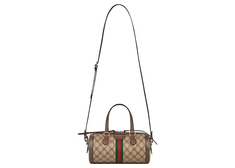 Gucci x Balenciaga The Hacker Project Small Boston Bag Beige