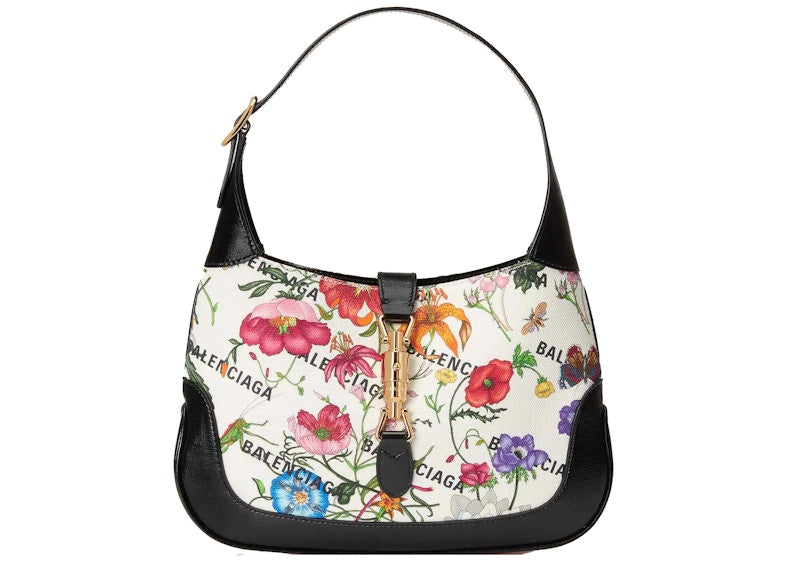 Gucci x Balenciaga The Hacker Project Small Jackie 1961 White