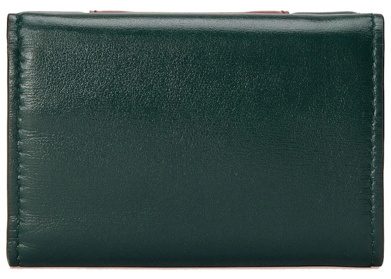 Gucci x Balenciaga The Hacker Project Snap Card Case Wallet Green/Red