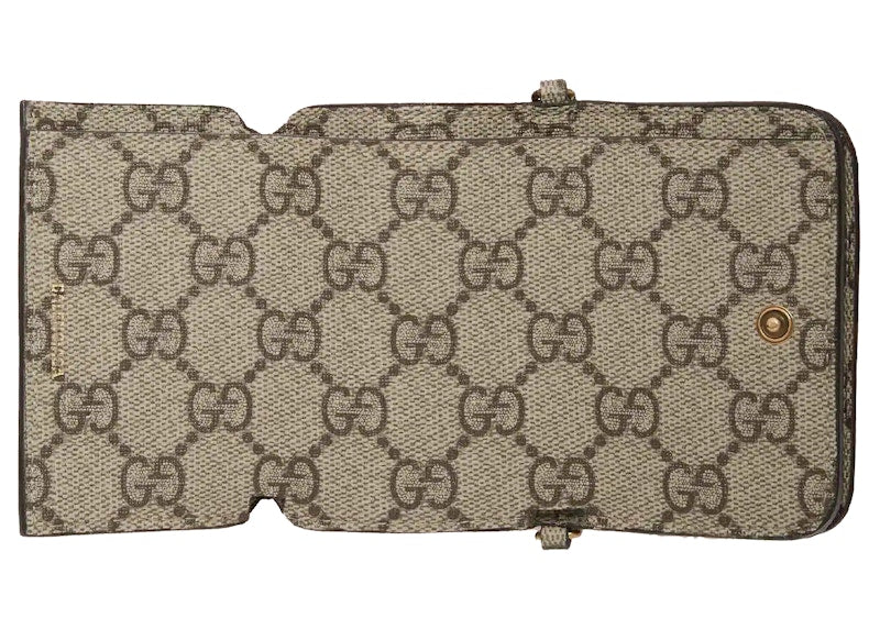 Gucci x Balenciaga The Hacker Project Wallet with Chain Beige/Ebony