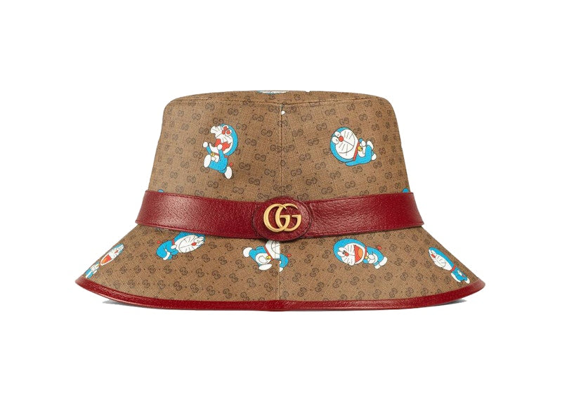 Gucci x Doraemon Bucket Hat Ebony/Beige