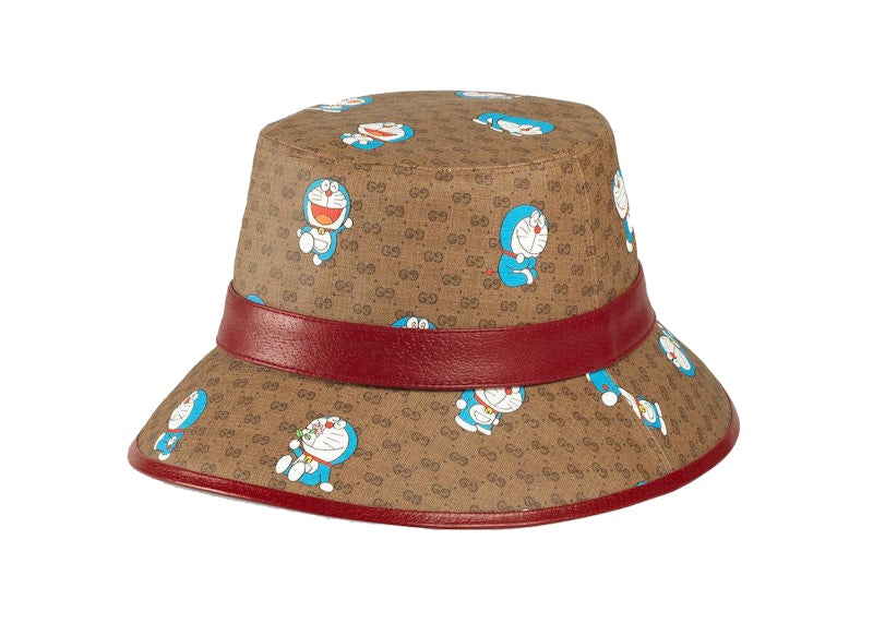 Gucci x Doraemon Bucket Hat Ebony/Beige