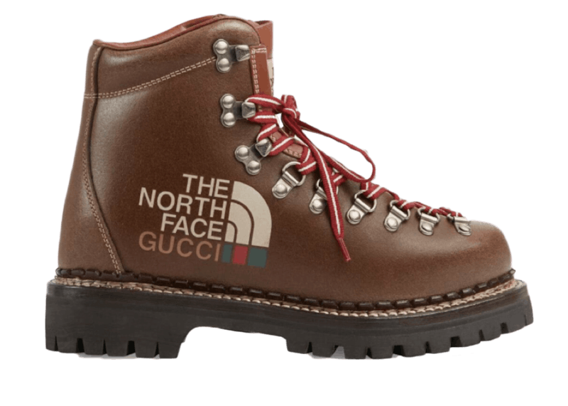 Gucci x TNF Boot Brown