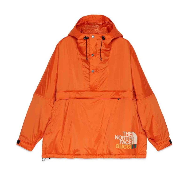 Gucci x The North Face Anorak Jacket Orange
