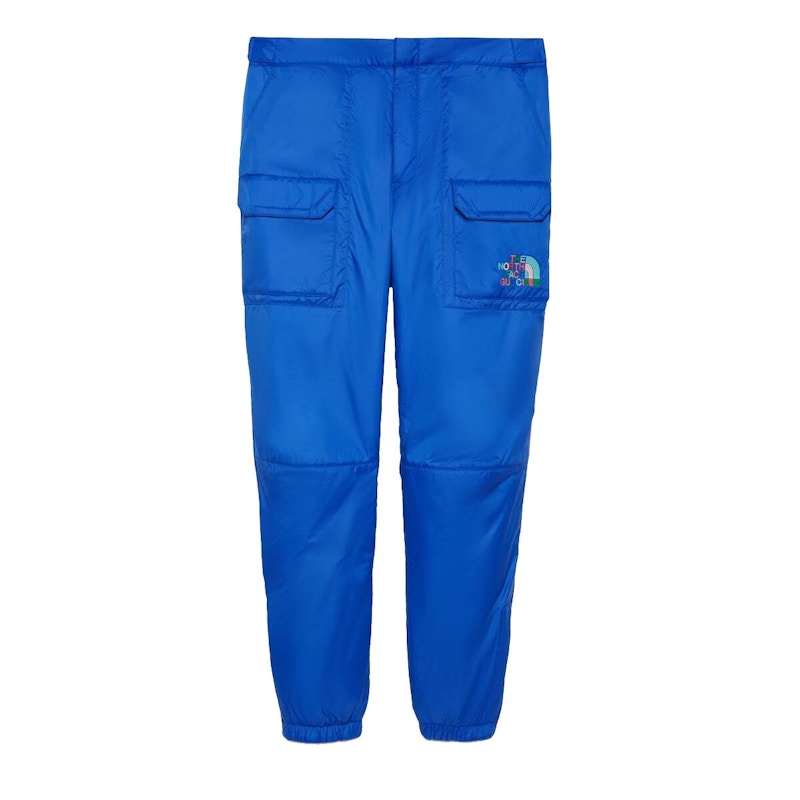 Gucci x The North Face Cotton Pants Blue