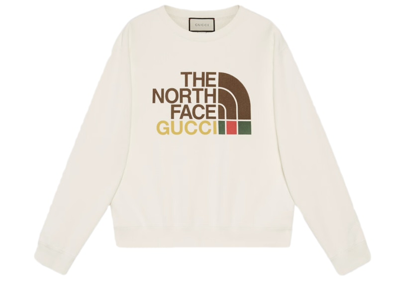 Gucci x The North Face Cotton Sweatshirt Ivory