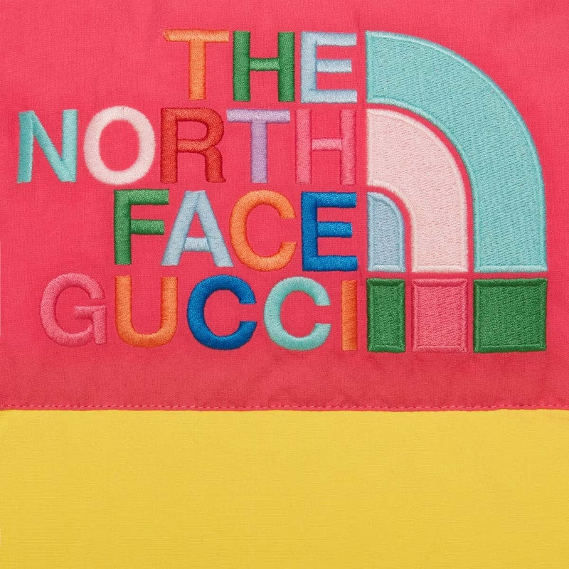 Gucci x The North Face Down Jacket Yellow/Multicolor