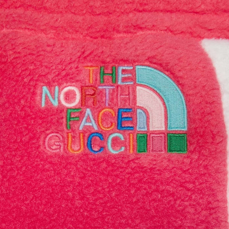 Gucci x The North Face Fleece Shorts Dark Pink