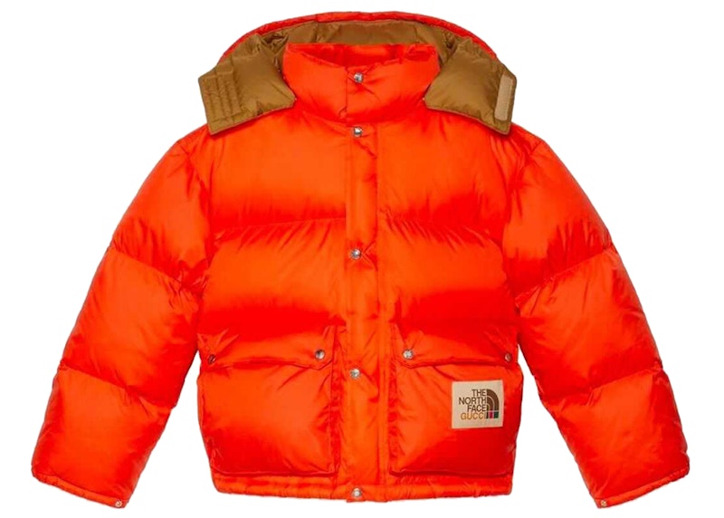 Gucci x The North Face Nylon Jacket Red