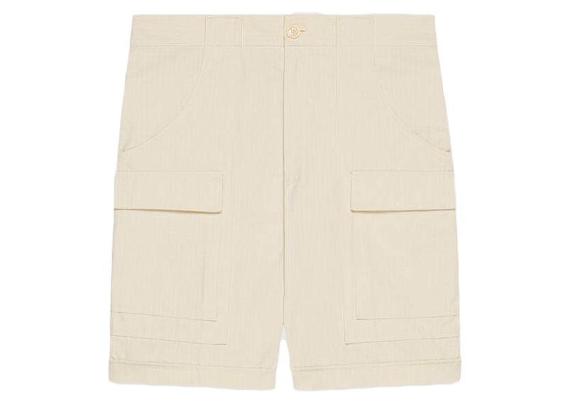 Gucci x The North Face Nylon Shorts Beige
