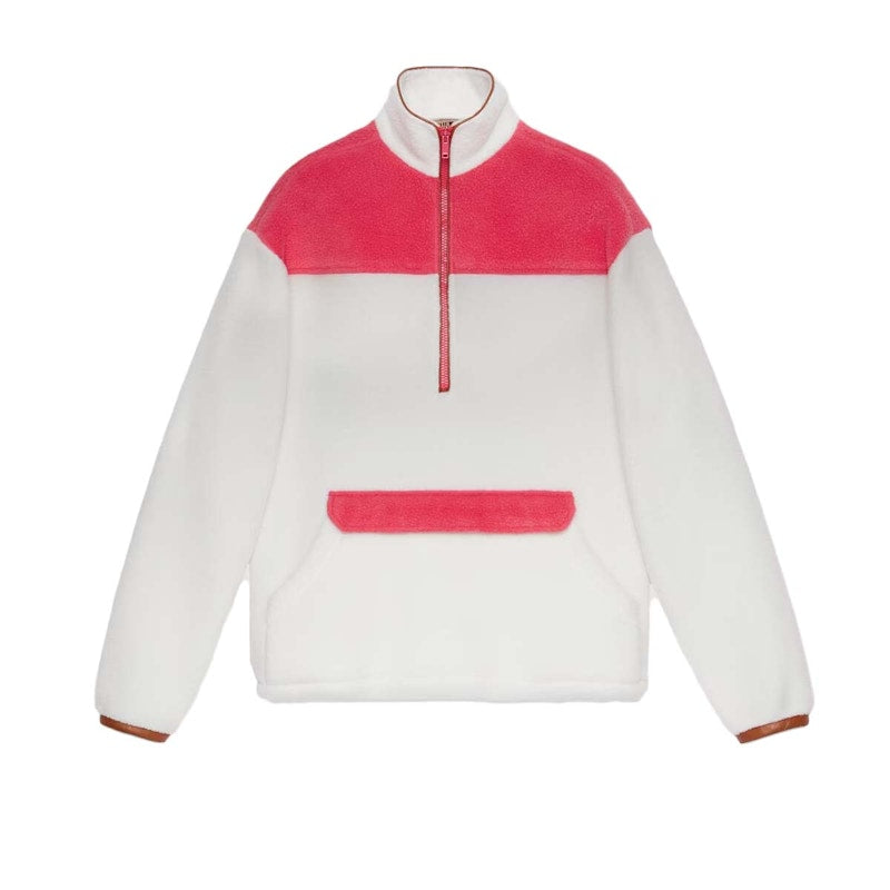 Gucci x The North Face Sweatshirt Off White/Dark Pink