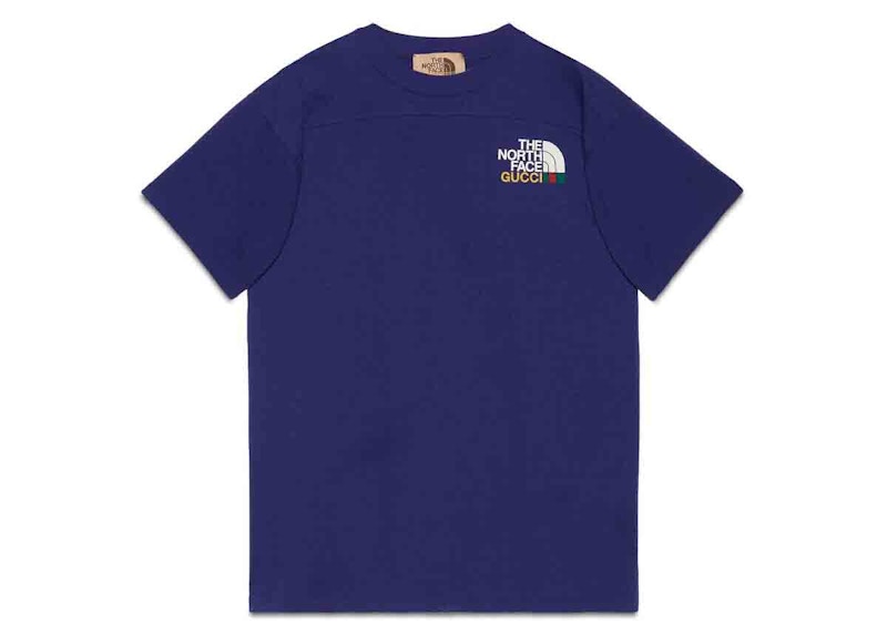 Gucci x The North Face T-shirt Blue