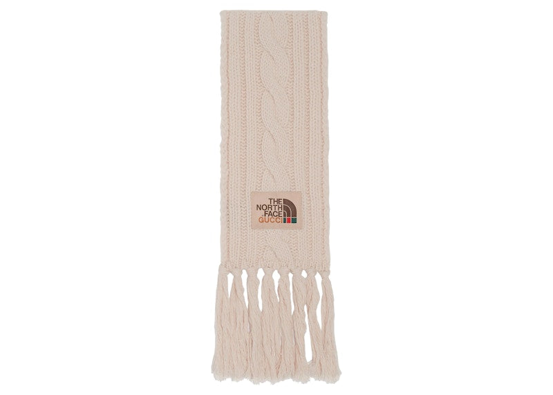 Gucci x The North Face Wool Scarf Off-White