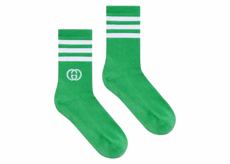 Gucci x adidas Ankle Socks Green/White