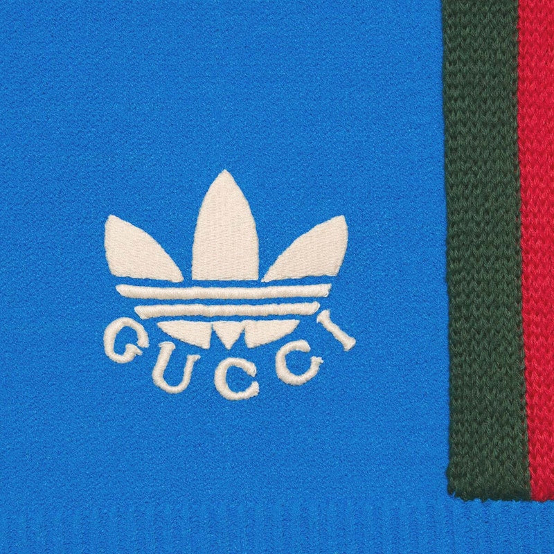 Gucci x adidas Elastic Viscose Shorts Blue