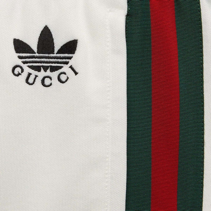 Gucci x adidas Flared Jogging Pants White