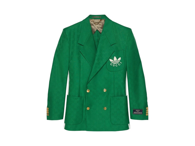 Gucci x adidas Polyester Fromal Jacket Green