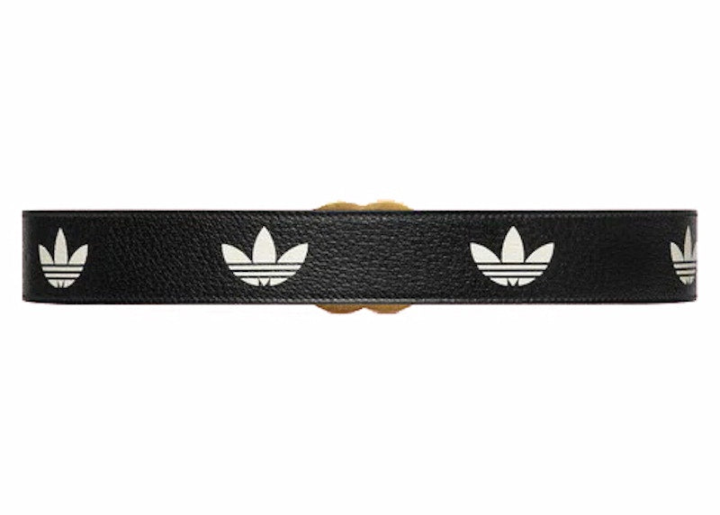 Gucci x adidas GG Marmont Belt Black/White