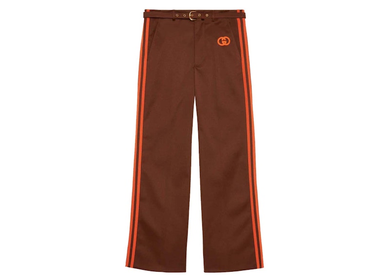 Gucci x adidas Jersey Pant Dark Brown