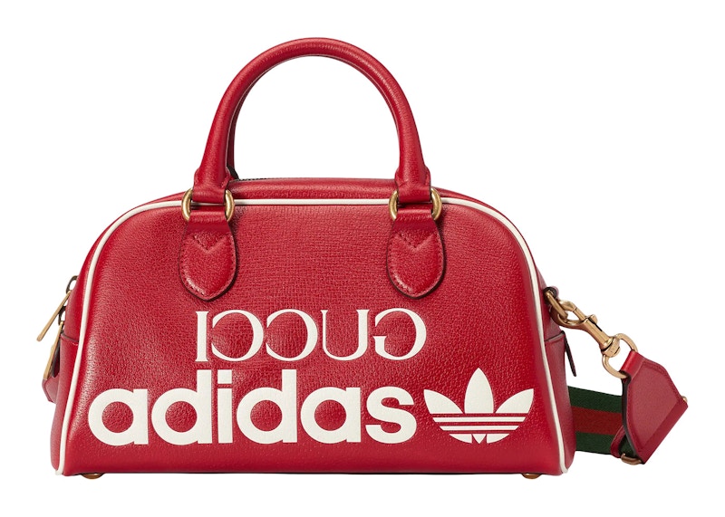 Gucci x adidas Mini Duffle Bag Red