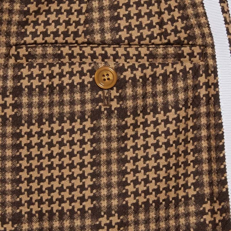 Gucci x adidas Prince Of Wales Pant Camel/Brown