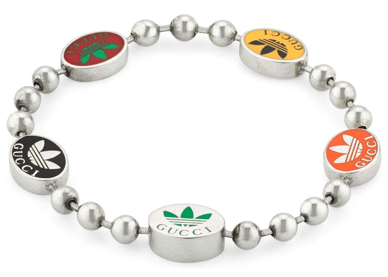 Gucci x adidas Trefoil Boule Bracelet Multicolor