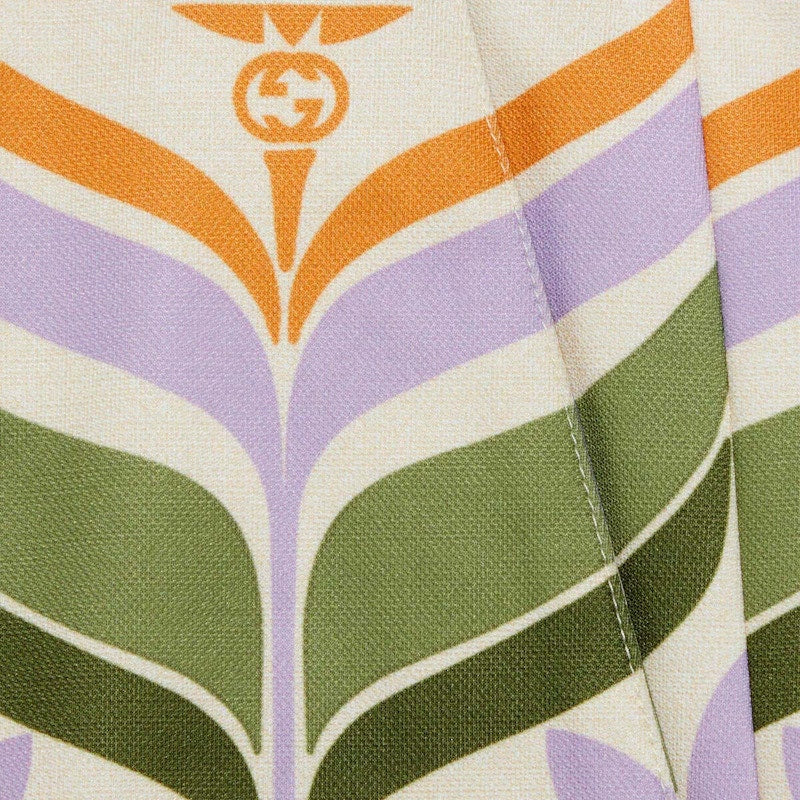 Gucci x adidas Trefoil Print Shorts Green/Ivory
