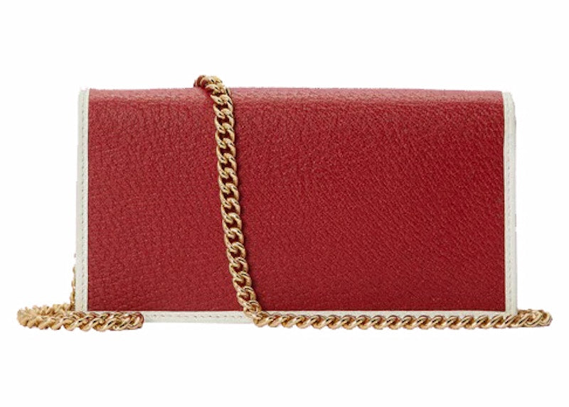 Gucci x adidas Wallet With Chain Red