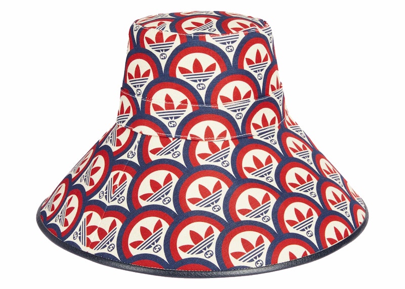 Gucci x adidas Wide-Brimmed Hat Red/Blue