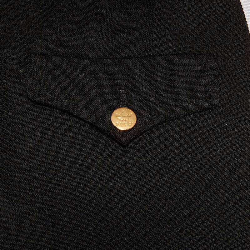 Gucci x adidas Wool Mohair Pant Black
