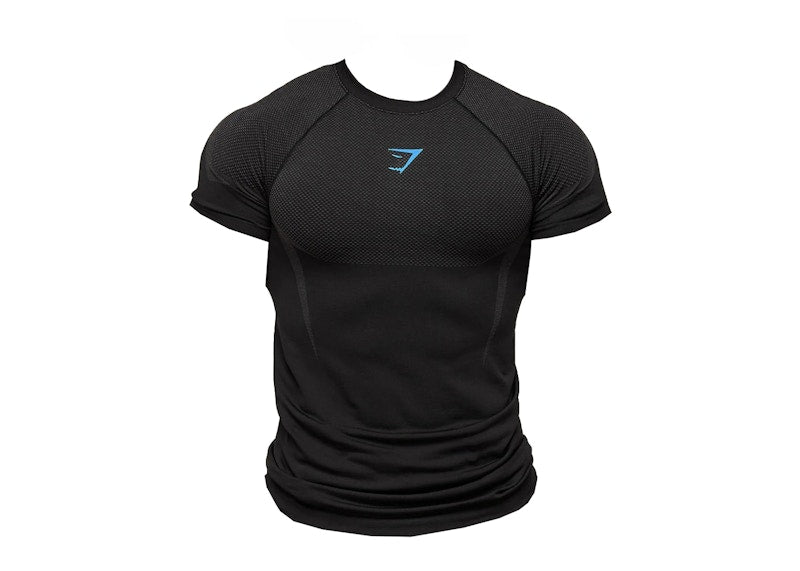 Gymshark Onyx 5.0 Seamless T-shirt Black/Onyx Grey