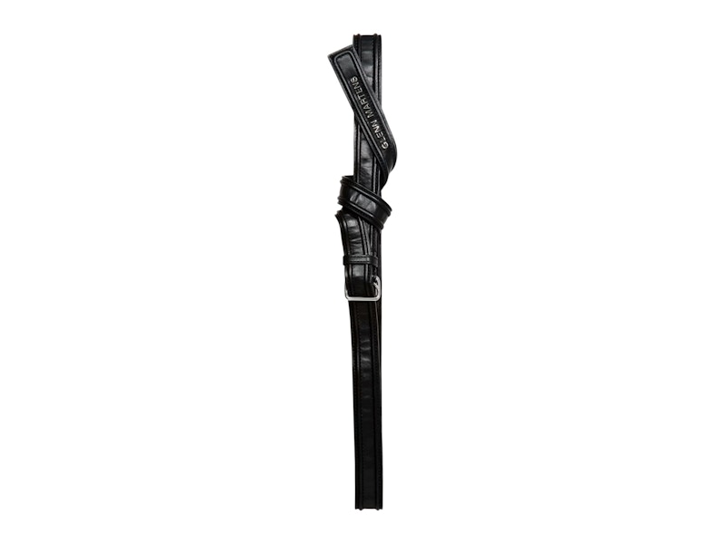 H&M x Glenn Martens Boning-Detail Belt Black
