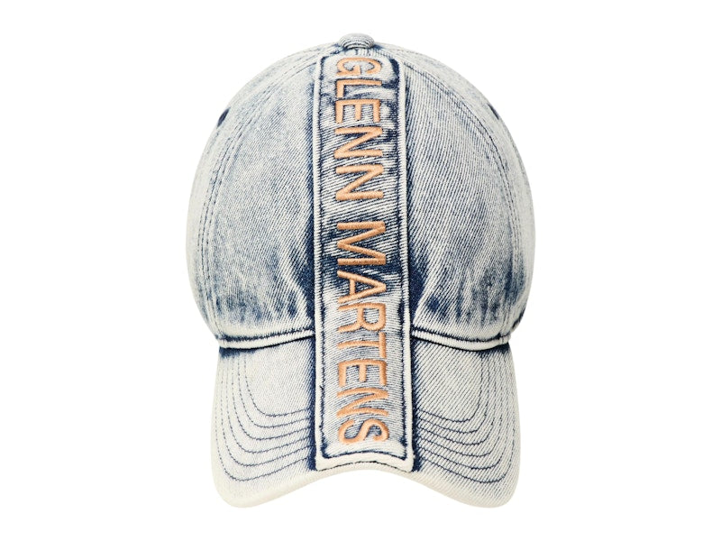 H&M x Glenn Martens Motif-Detail Denim Cap Light Denim Blue