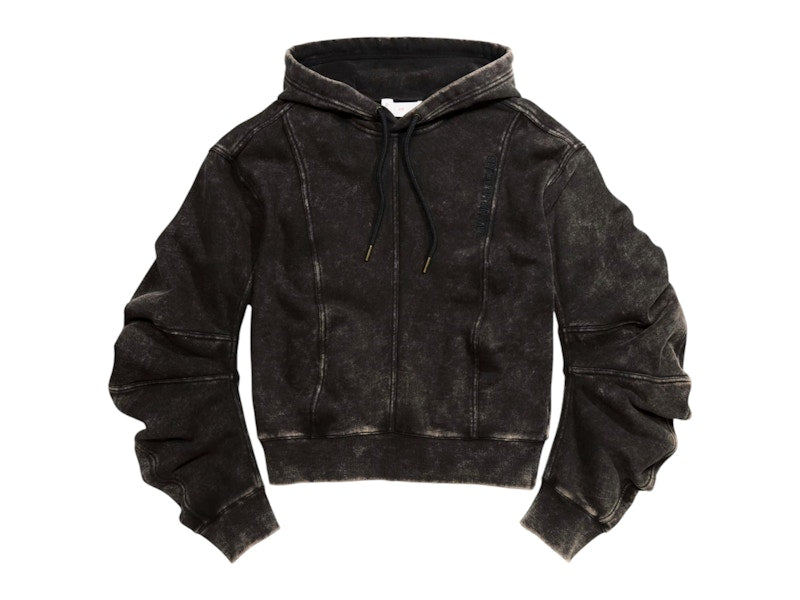 H&M x Glenn Martens Motif Hoodie Dark Brown