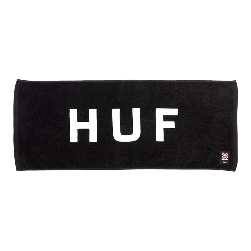 HUF x X Games Chiba 2022 Towel Black