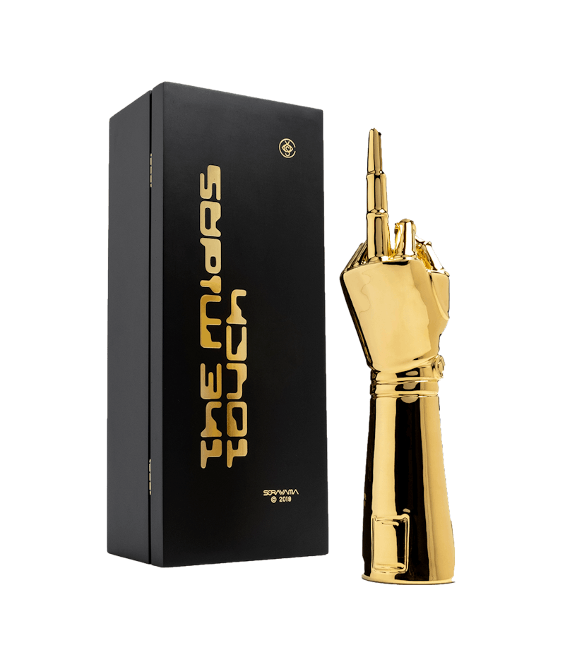 Hajime Sorayama x Case Studyo The Midas Touch Figure Gold