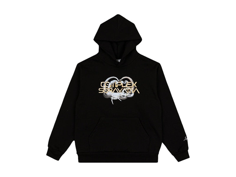 Hajime Sorayama x ComplexCon Scorpion Pullover Hoodie Black