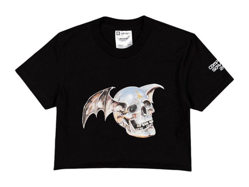 Hajime Sorayama x ComplexCon Skull Cropped T-Shirt Black
