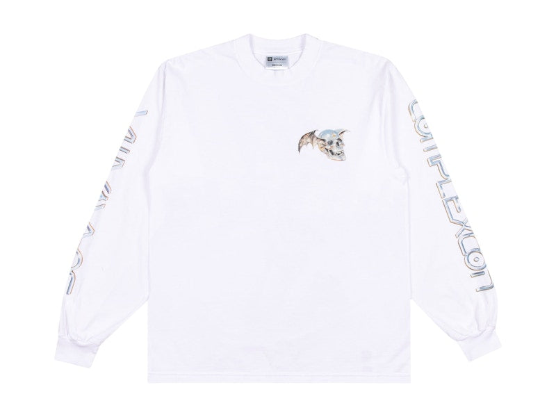 Hajime Sorayama x ComplexCon Skull Long Sleeve T-Shirt White